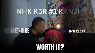 NHK K5R KANJI #1 HELMET UNBOXING | BEST BUDGET HELMET!