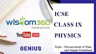 Measurement of Time and Simple Pendulum | Ch. 1 | Class9 ICSE | Physics