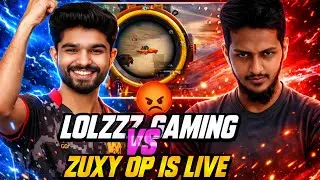 🔥 LolzZz Gaming vs Zuxy OP LIVE 🔴 Epic Showdown | Full Match + Clutch Moments
