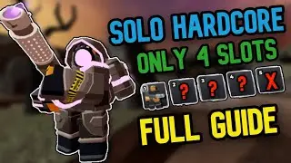 Easy Solo Hardcore Triumph 4 Slots Only + Guide - Tower Defense Simulator | TDS