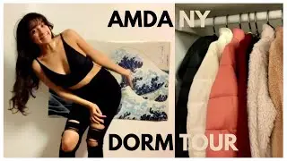AMDA NY dorm shopping haul + move in + tour 🏠