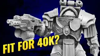 Этот Терминатор-Катафракт невероятно детализирован.
