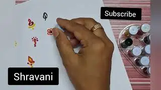 Bindi designs#shravani 