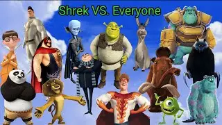 Shrek VS. Everyone Deluxe Full Compilation (Shoutout To @ShrekReacts ) (2000-2004)