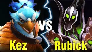 Kez vs Rubick &ndash; Mid Lane Mind Games in 7.37e!
