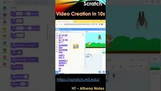 Video Creation in 10 seconds with Scratch Programming- Easy #shorts