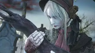 Bloodborne Secret Ending Boss Fight with Cutscene #bloodborne Ps5 slim