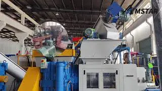 Plastic Film Densifier Machine | JGJ-320 Squeezer for Soft Plastics Recycling