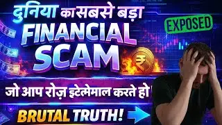 ⚠️दुनिया का सबसे बड़ा Financial Scam &ndash; जो आप रोज़ इस्तेमाल करते हो | Brutal Truth |