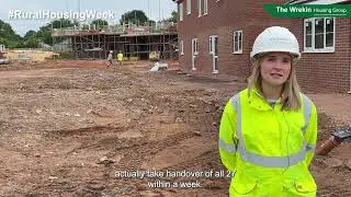 Rural Housing Week 2023 - Progress at our affordable homes in Prees