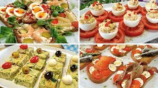 🌙🌙Cuatro Cenas de Picoteo Para Noches de Verano ¡Rápidas y Fáciles!