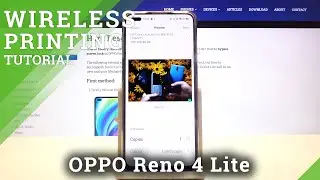Wireless Printing - Printer Connection OPPO Reno 4 Lite