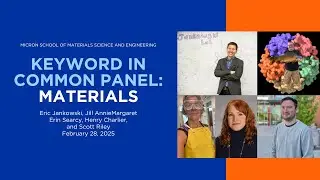 Keyword in Common Panel: Materials