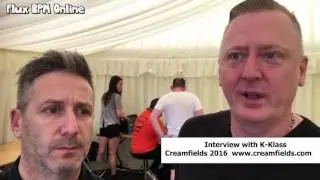 Creamfields 2016: Interview with K-Klass
