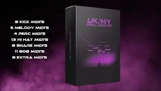 [LINK IN BIO] UK/NY Melody/Drum MIDI KIT 2020 : Prod: TE