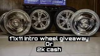 17x11 INTRO WHEELS GIVEAWAY!!!