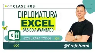 Clase 03 - Diplomatura en EXCEL 2026 - Básico a Avanzado @Microsoft365 #excel #mvp