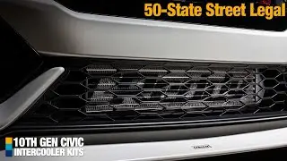 GReddy 50 State Street Legal Intercooler Kits for the 10th Gen Honda Civics