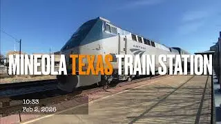 Mineola Texas Train Station Camera4 February 2, 2026 1033 AM 4K 30fps