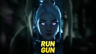 How to run and gun in valorant - Jett #shorts