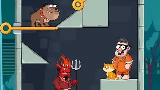 Prison Pin Rescue Gameplay All Game Level Pull The Pin - Mobile Game