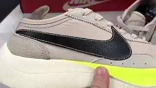 Nike Moon Racer Black Sail Volt Full Detailed Review Unboxing On Feet