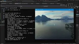 OpenGL FPS Aiming Trainer | Ray-Sphere Hit Detection & Custom 3D Engine in C++