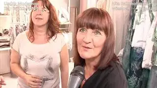 Baiertal - Uschis Modeshop - Modeschau - bei Kerwe in Wiesloch Baiertal - TV Filmbeitrag