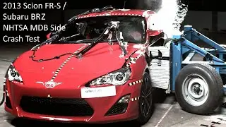 2013-2020 Scion FR-S / Toyota 86 / Subaru BRZ NHTSA MDB Side Crash Test