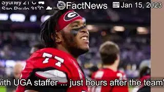 [Latest]Univ. of Georgia OL Devin Willock, Team Staffer Killed In Car Crash