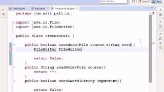 Java GUI palindrome tutorial