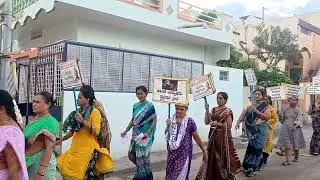 #Vegetarian rally gandinagar ballari #pmcballari -41 day Mandal dhyana ending program