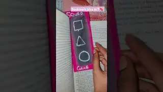 Easy bookmark Idea part 6 squad game edition #bookmark @Artfull_Riddhi  like and subscribe 👍🏻🔖🩷