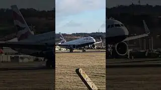 British Airways A320 G-TTSA LHR-EDI 3rd Jan #aviation #avgeek #plane #spotting #airbus #landing #uk
