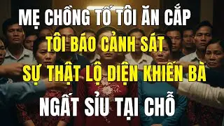 Bị Mẹ Chồng Tố Ăn Cắp Giữa Cả Họ – Tôi Báo Cảnh Sát, Sự Thật Lộ Diện Khiến Bà Ta Ngất Xỉu Tại Chỗ