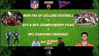 New ERA of College Football + NFL Coaching CAROUSEL!!!!