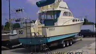 Dorado Boat.. 40 Ft  being built 1996 - 1998 for Bobby Noell