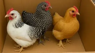 3 Unique Bantam Chickens in One Box 🐔 | Beautiful Mini Chicken Breeds Collection