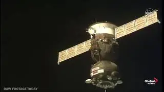 Canadian David Saint-Jacques and his fellow astronauts dock with the ISS
