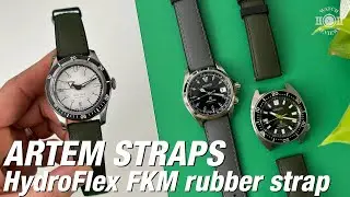 Artem Straps HydroFlex Hybrid FKM rubber strap review