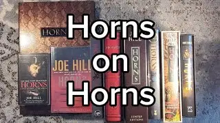 Book Review & Comparison of Horns by Joe Hill - PS Publishing vs. Suntup vs. Lividian vs. Others!