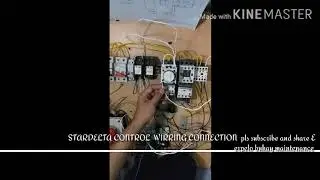 actual electrical topic 9 / STARDELTA WIRRING CONTROL  CONNECTION