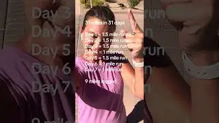 Daily run challenge #fitnessjourney #runninggirl #fitlife