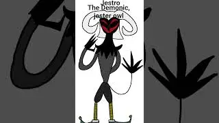 JESTRO #rosetti #villian #hitman #owl #jester #mrdreamcatcher #evil #birds #part1 #art #eviljesters