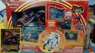 Solgaleo Alola Collection Box opening