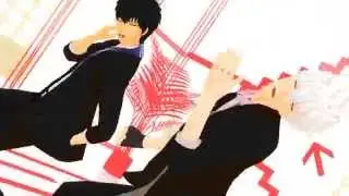 【ＭＭＤ銀魂】 銀さんと土方さんでロゼッタ