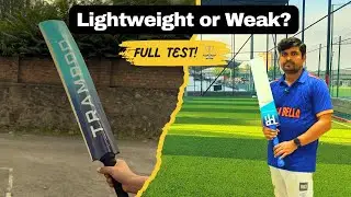 The Ultra Honest Review of Tramboo Sports Ultra Lite Gully Tennis Bat | Real Performance Test