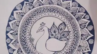 Mandala Art By Divyanshi Panwar, Neemuch (M.P.) || #mandala