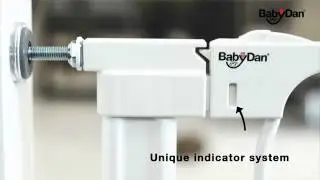 BabyDan Two Way Auto Close Treppenschutzgitter Selbstschlie&szlig;end ohne Bohren