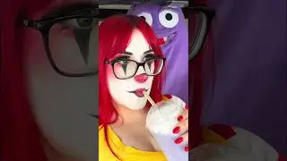 Happy birthday Grimace! 🎂 #grimacebirthdaymeal #mcdonalds #foodie #foodreview #fastfoodhouse